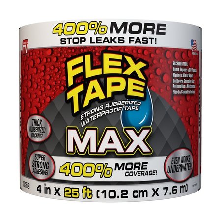 Flex Tape Flex Tape 4"X25Ft Wht TFSMAXWHT04